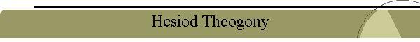 Hesiod Theogony