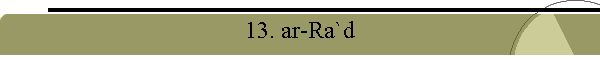 13. ar-Ra`d