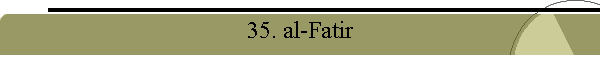 35. al-Fatir