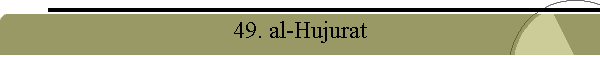 49. al-Hujurat