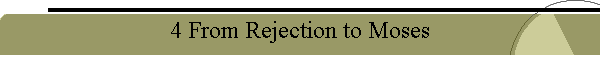 4 From Rejection to Moses