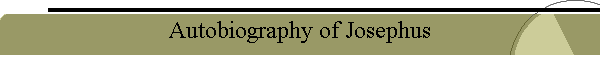 Autobiography of Josephus