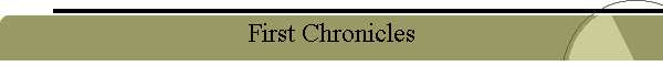 First Chronicles
