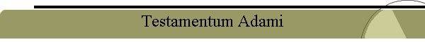 Testamentum Adami