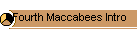 Fourth Maccabees Intro