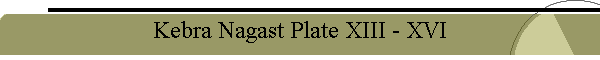 Kebra Nagast Plate XIII - XVI