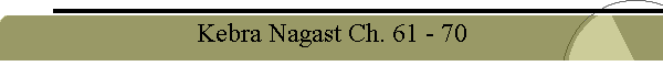 Kebra Nagast Ch. 61 - 70