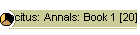 Tacitus: Annals: Book 1 [20]